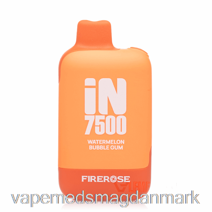 Vape Væske Firerose I 7500 Engangs Vandmelon Tyggegummi